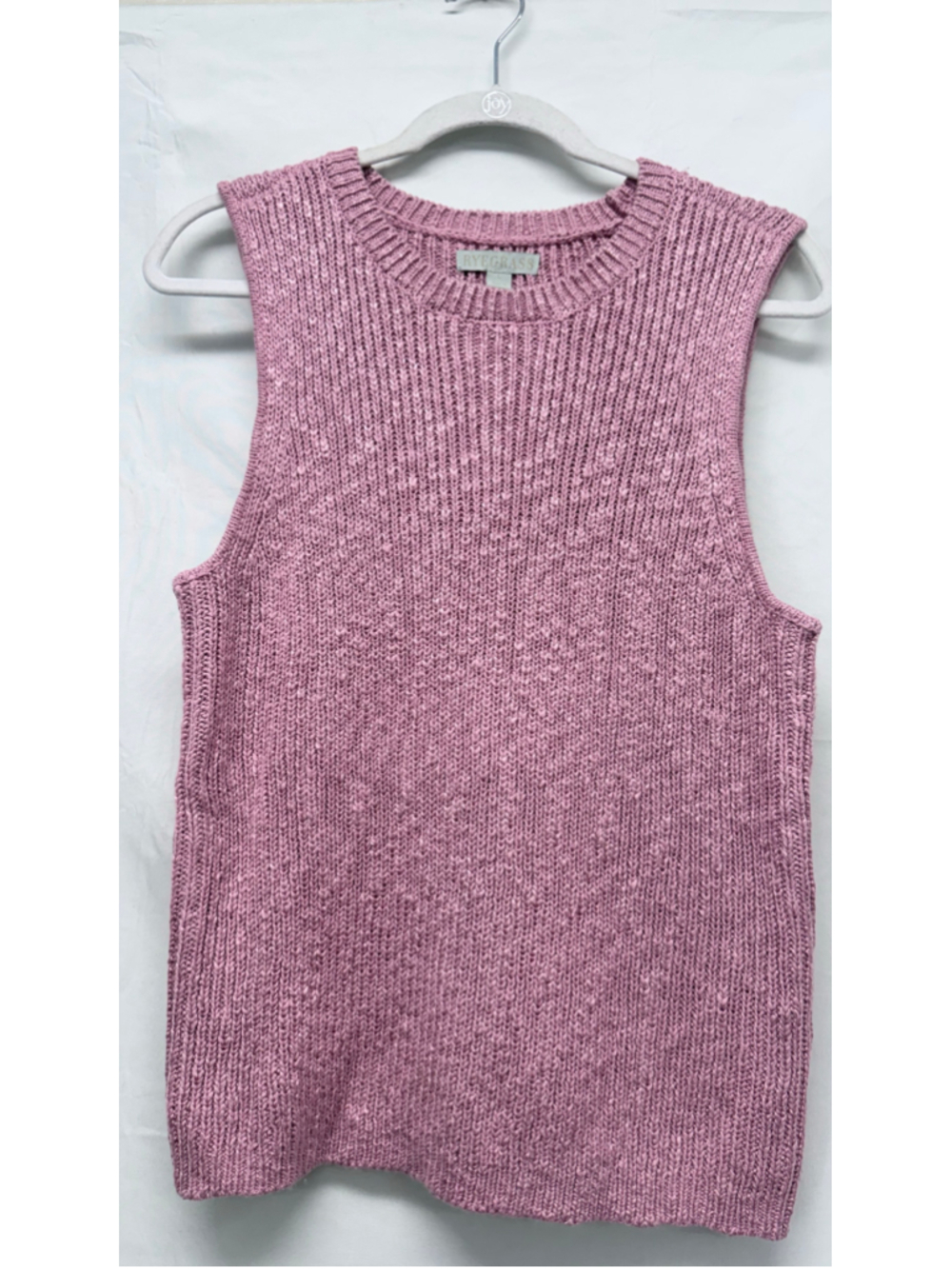 Women's Ryegrass Knit Tank Top Pink Size L